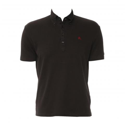 Burberry black discount label polo shirt